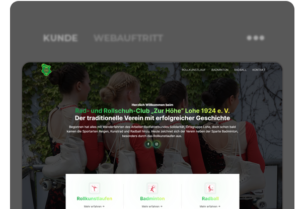 Thumbnail der Webseite: Radsport- und Rollschuh-Club